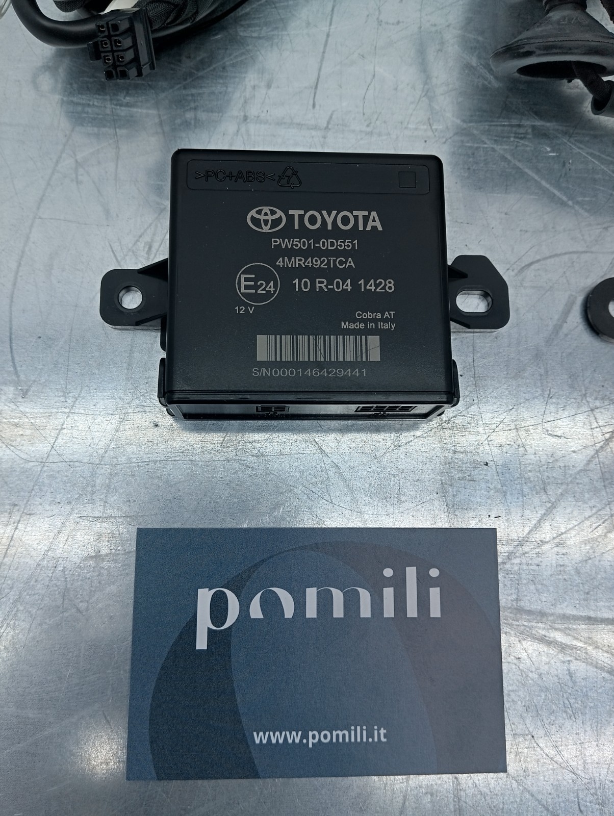 Pomili Elettronica/batteria ibride Toyota AYGO Kit completo sensore di parcheggio PW501-0D000