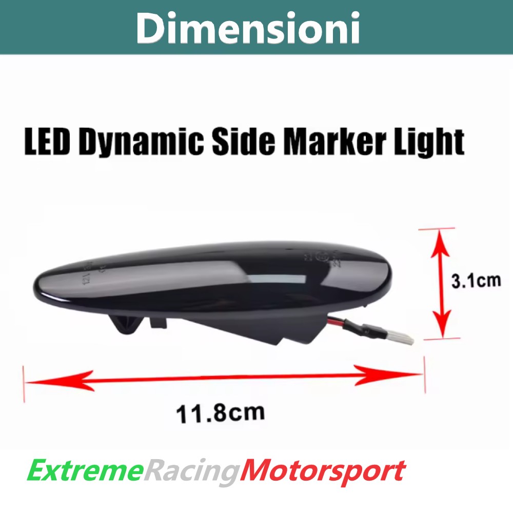 Xtreme Racing Indicatori di Direzione LED Indicatori direzione Led Dinamici Fiat Croma II 05-10 frecce CANBUS