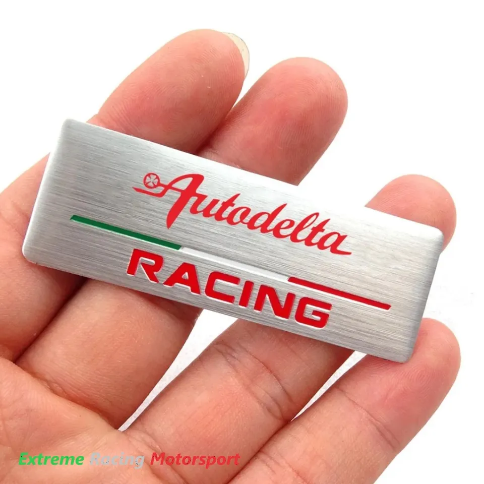 Xtreme Racing Decorazioni Auto e Adesivi Stemma Interno Autodelta Racing 6,5 x 2,3 cm