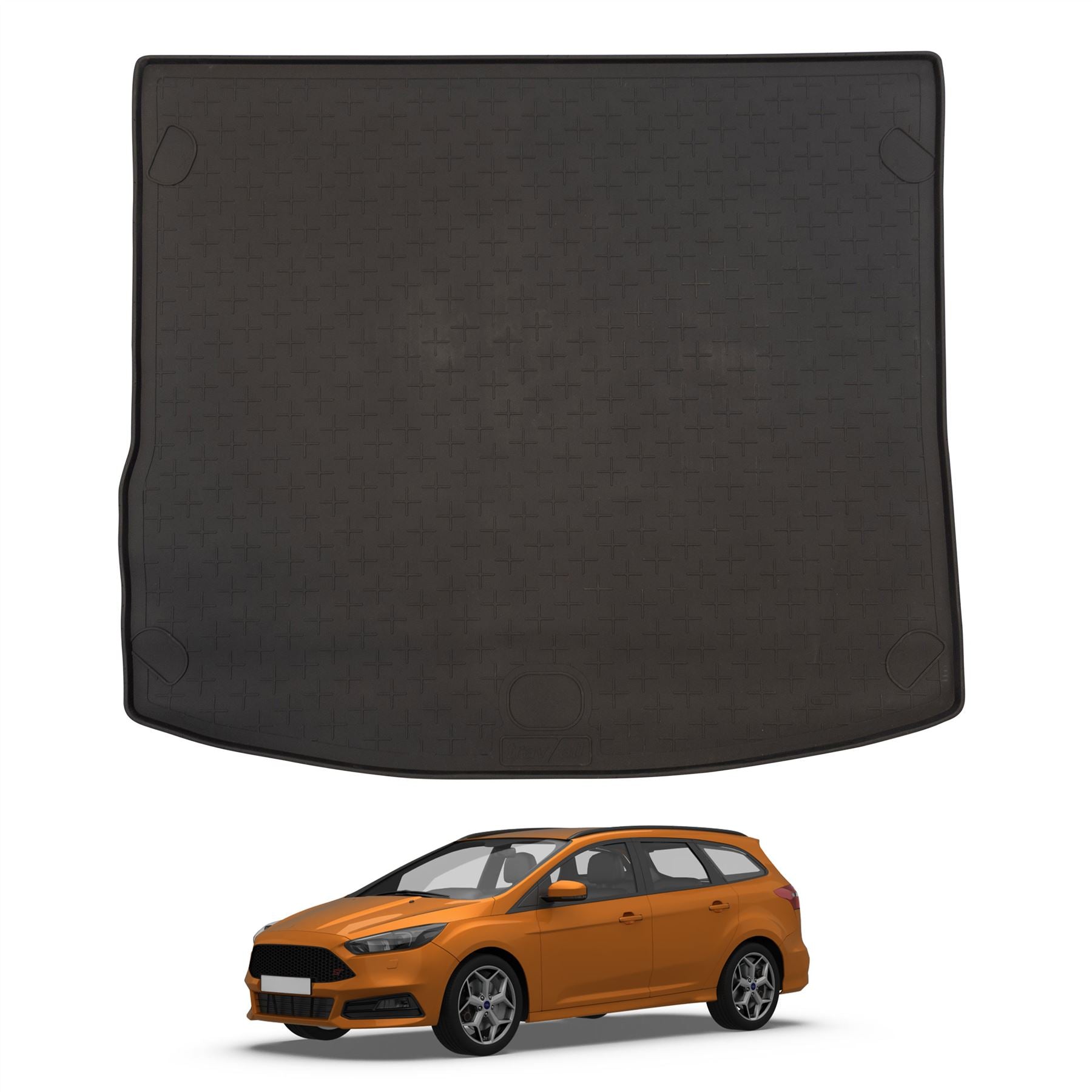 Travall Trunk Liners Ford Focus 2011-2018 vasca bagagliaio in gomma