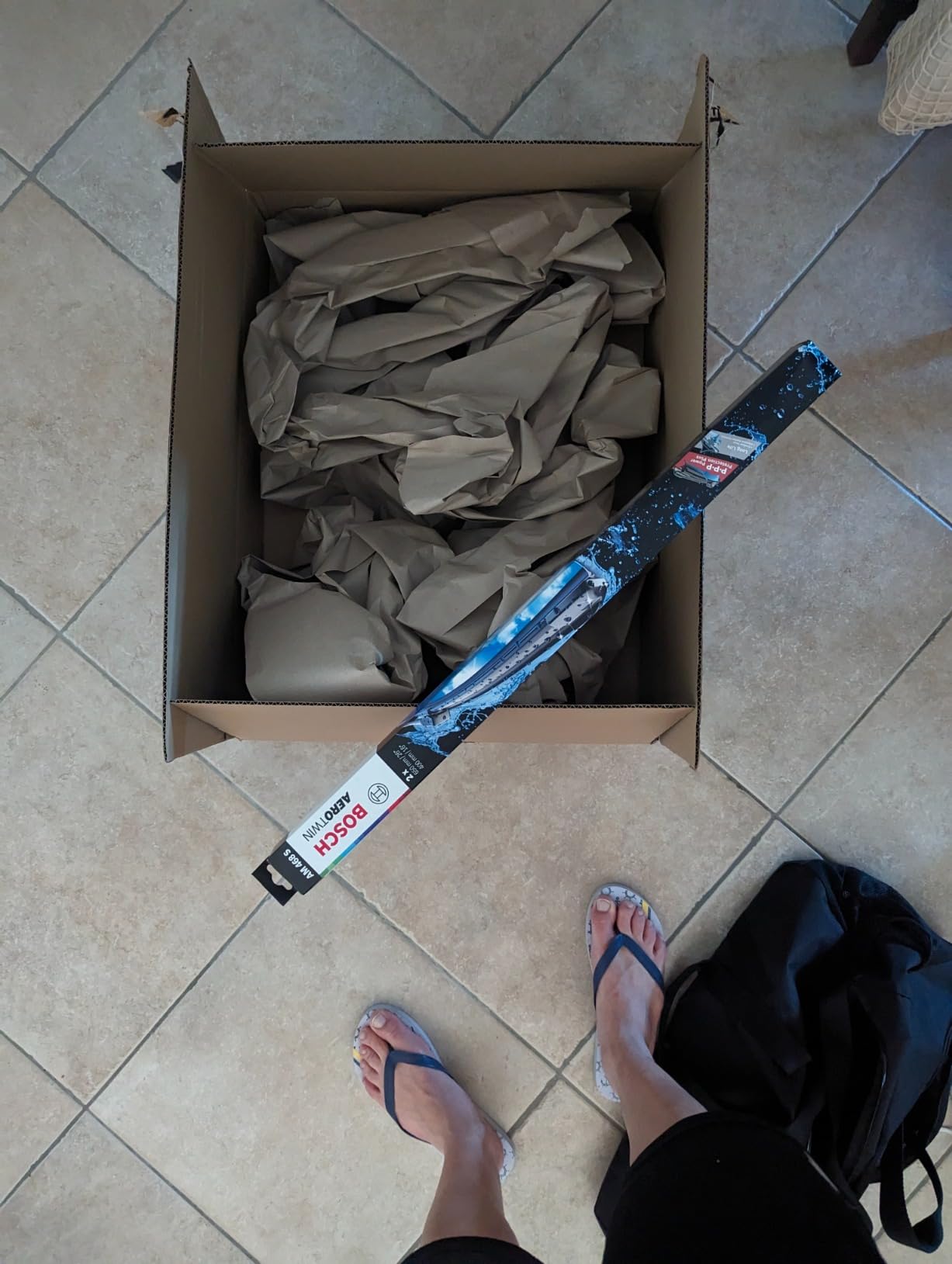 Bosch Spazzole tergicristallo AM468S 650/400 mm con spoiler