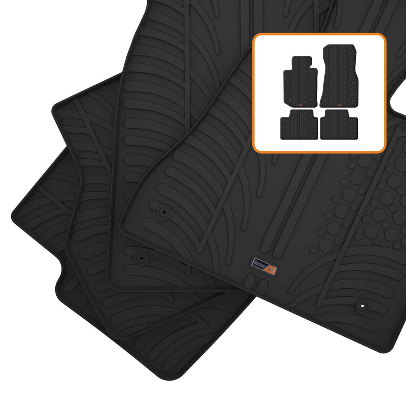 Travall Car Mats BMW 3 Series tappetini in gomma 2019-2023 su misura