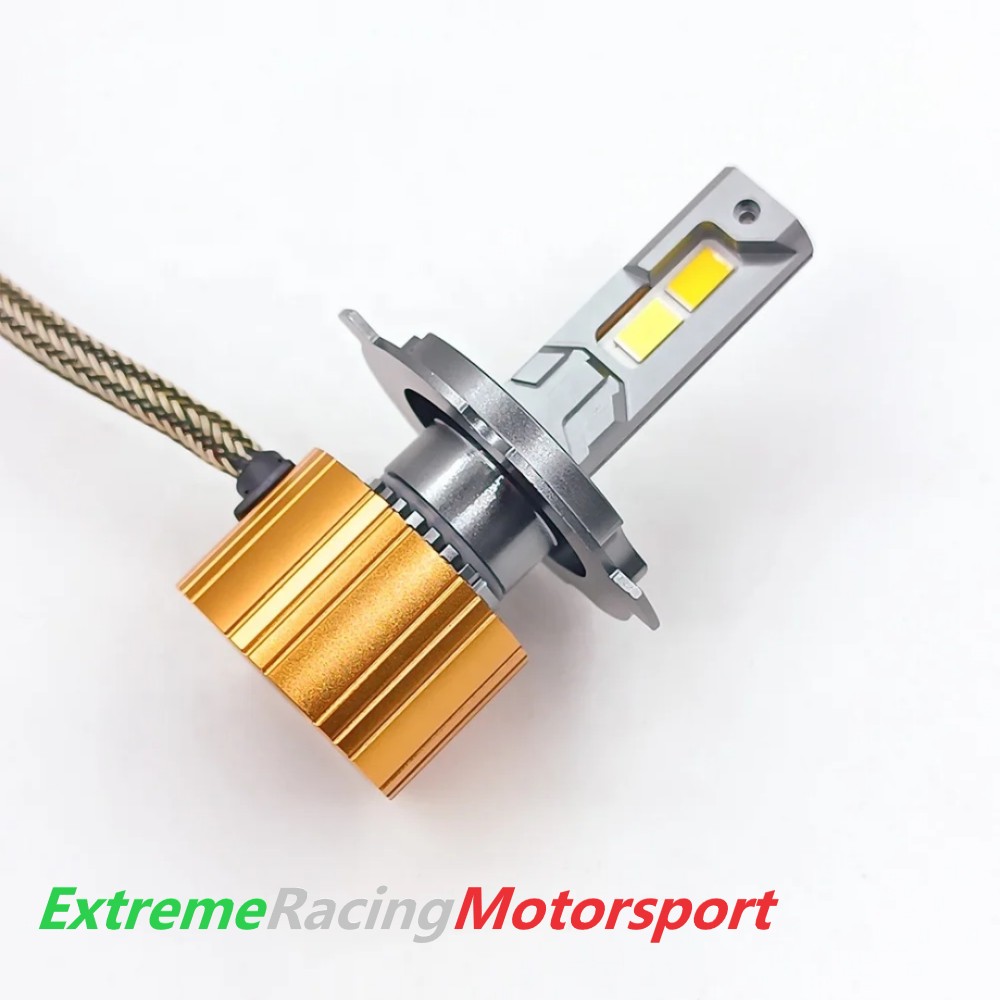 Xtreme Racing Lampadine LED ERM V8-55 H4 BiLed bicolor coppia CANBUS 110 W