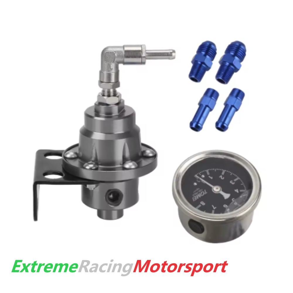 Xtreme Racing Impianto Carburante Regolatore Pressione Benzina TITANIUM