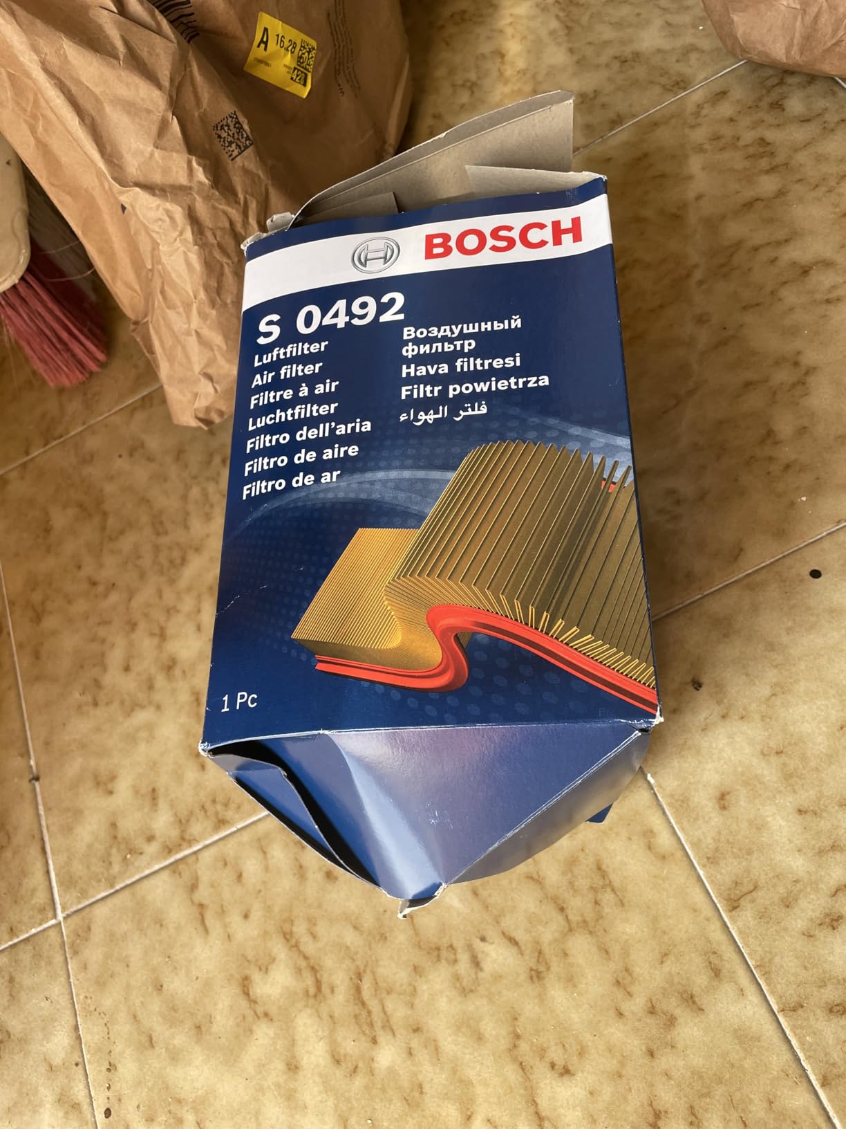 Bosch HCP Filtri F026400492 filtro aria elemento filtrante