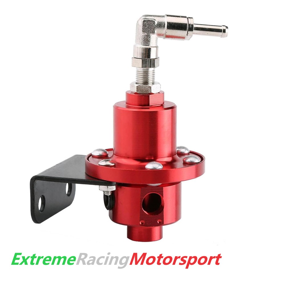 Xtreme Racing Impianto Carburante e Regolatori di Pressione Regolatore Pressione Benzina RED 0–8 bar