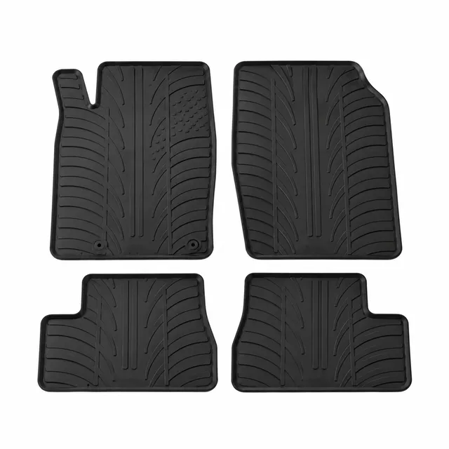 Travall Car Mats Peugeot 206 (1999-2012) tappetini in gomma
