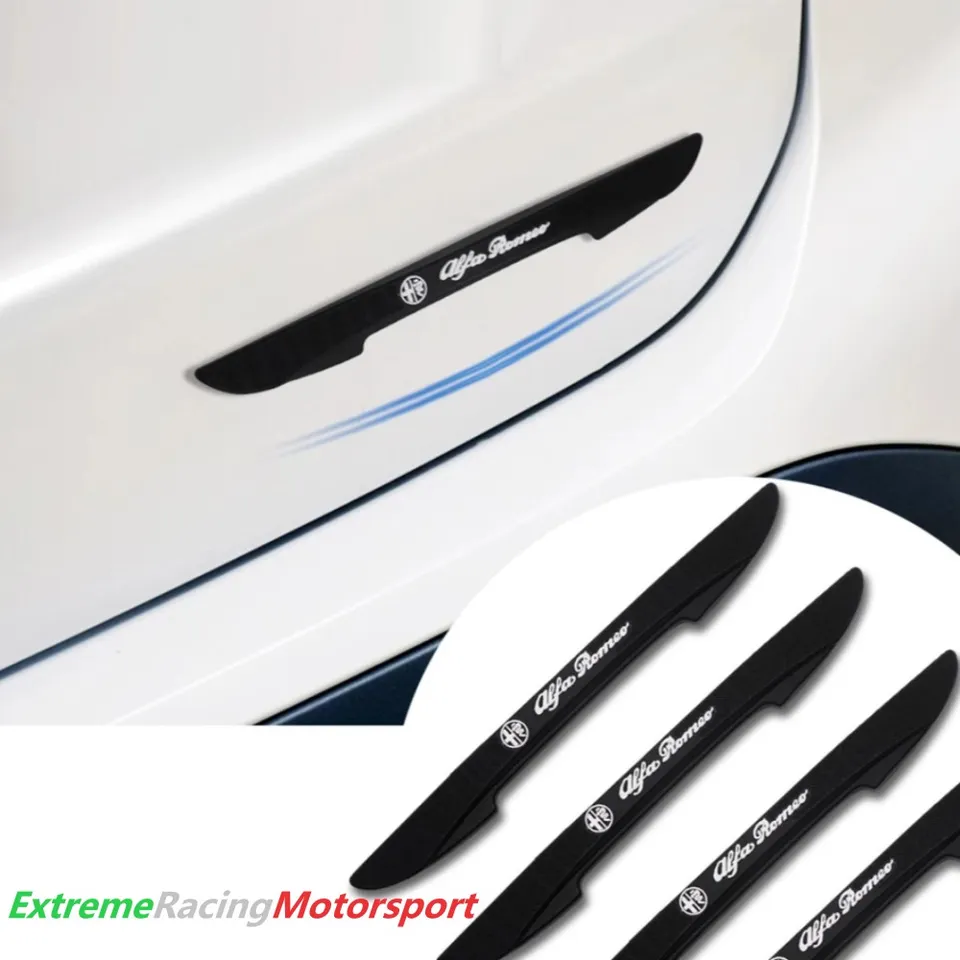 Xtreme Racing Decorazioni Auto e Adesivi Kit Protezione Sportelli Alfa Romeo antiurto gomma 4 pezzi