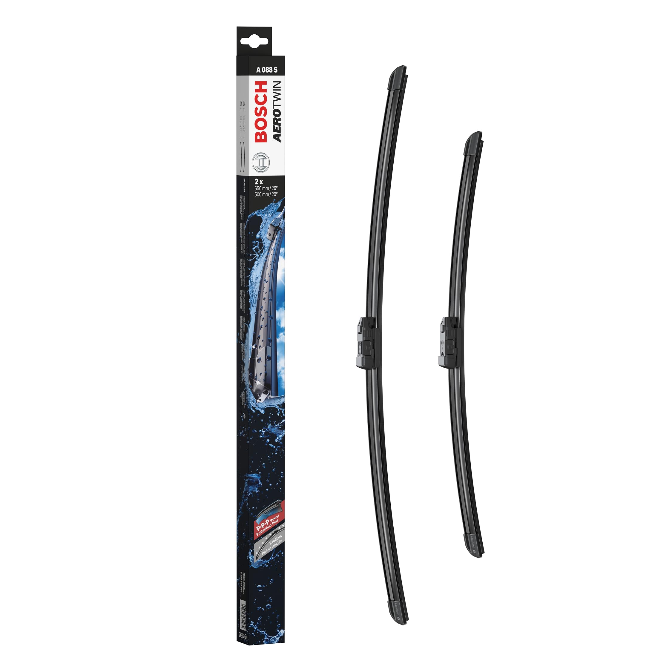 Bosch HCP Spazzole tergicristallo 3397007088 Aerotwin A088S 2 pezzi 650/500 mm