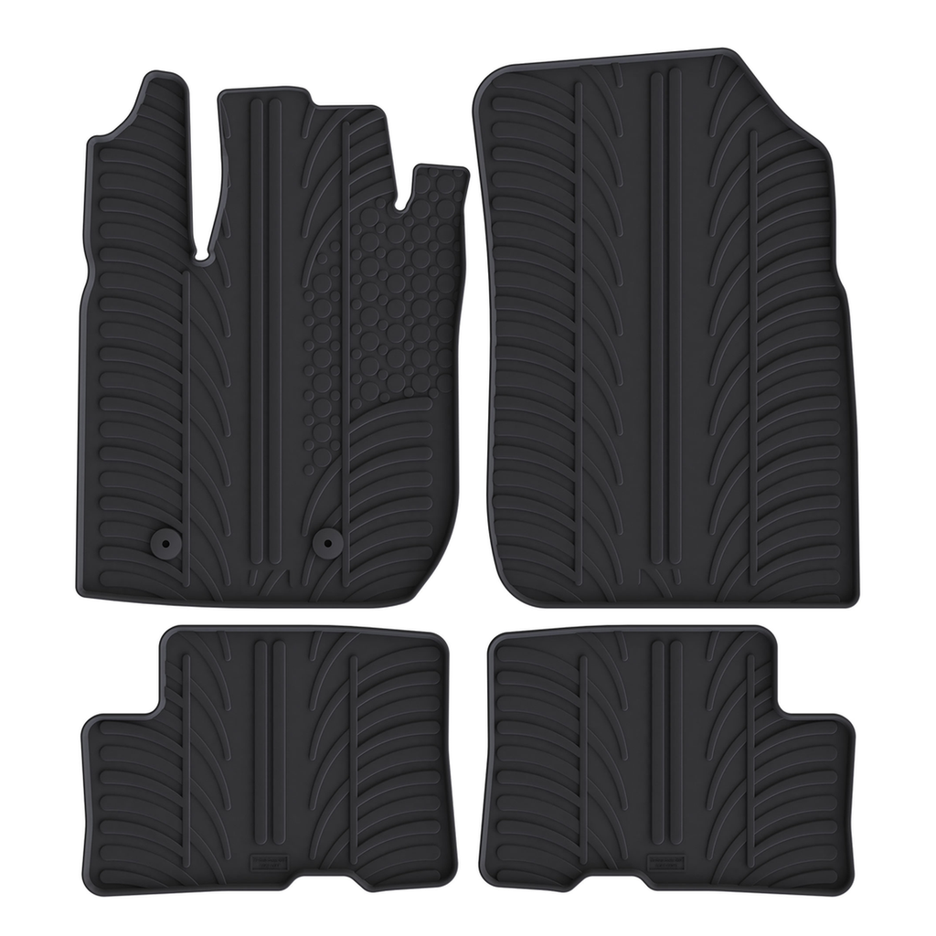 Travall Car Mats Dacia Duster Tappetini auto 2018-2024 in gomma