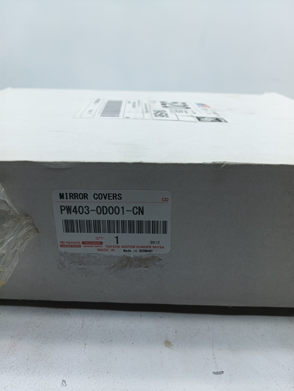 Pomili Cristalli Calotta coppia specchietto esterno TOYOTA PW403-0D001-CN calotta