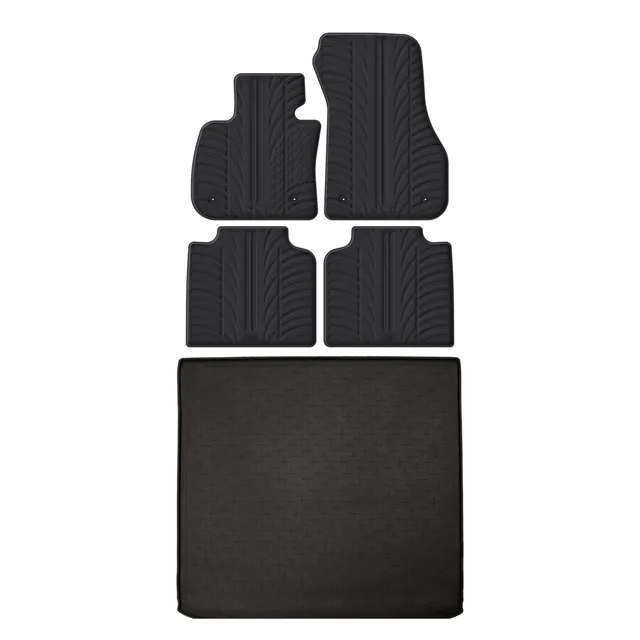 Travall Bundles BMW 2 Series Gran Tourer Rubber Boot Liner and Rubber Car Mats bundle