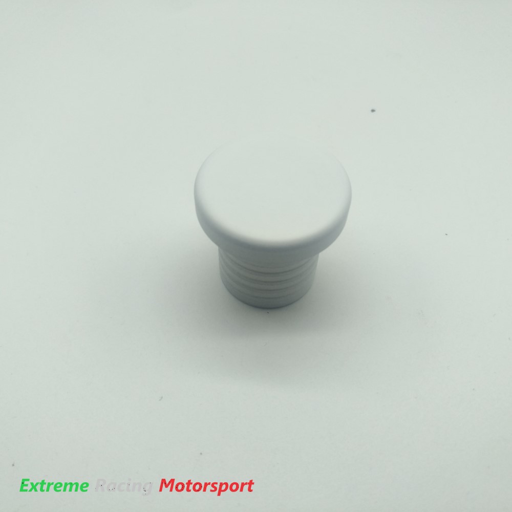Xtreme Racing Impianto Carburante tappo in alluminio 25 mm bianco