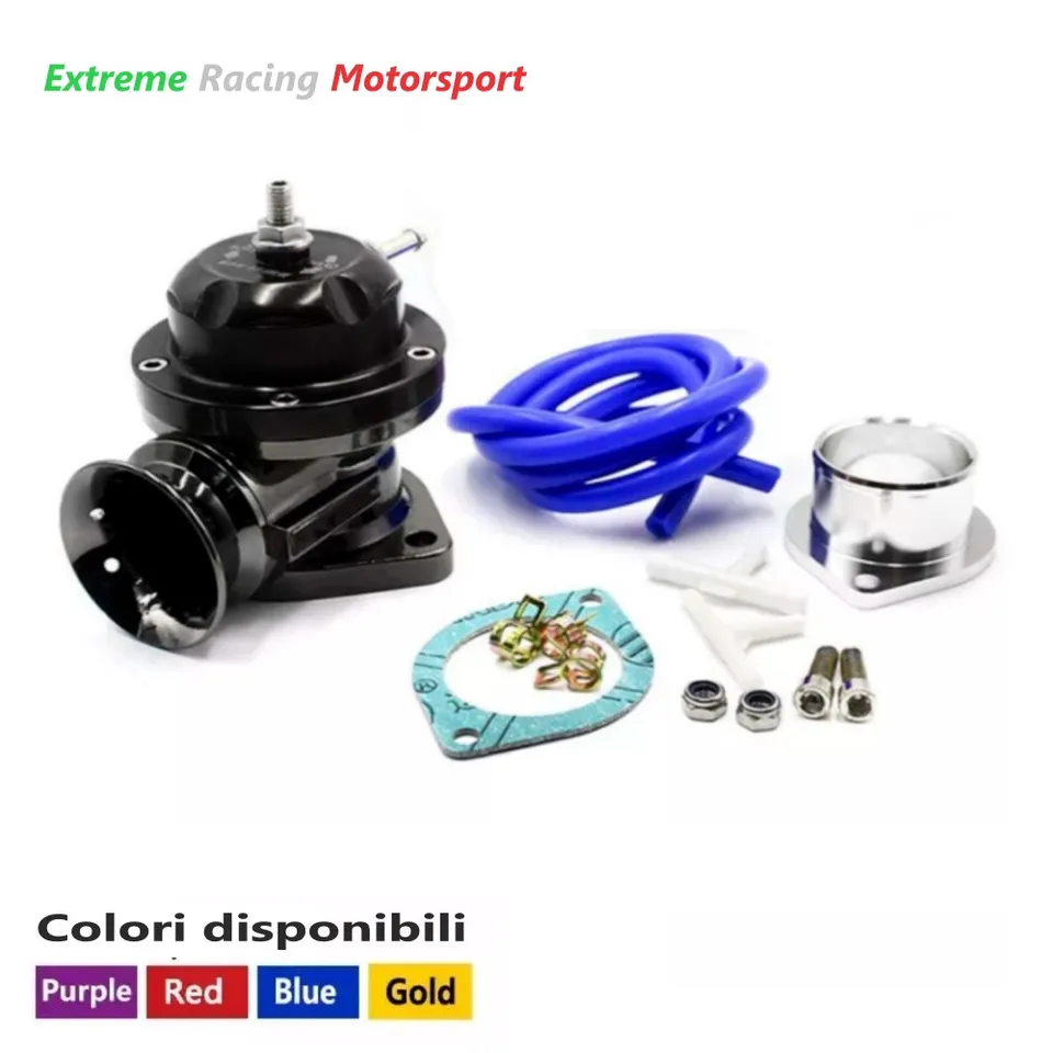 Xtreme Racing Impianto Carburante e Regolatori di Pressione Valvola Pop Off ERM RS nera