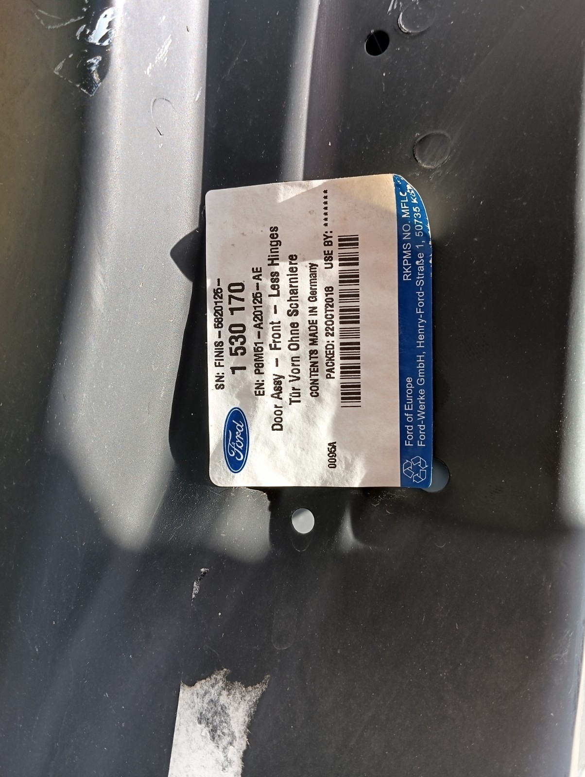 Pomili Lamierati esterni Portiera Ford Focus II 1530170 anteriore sinistra nuda