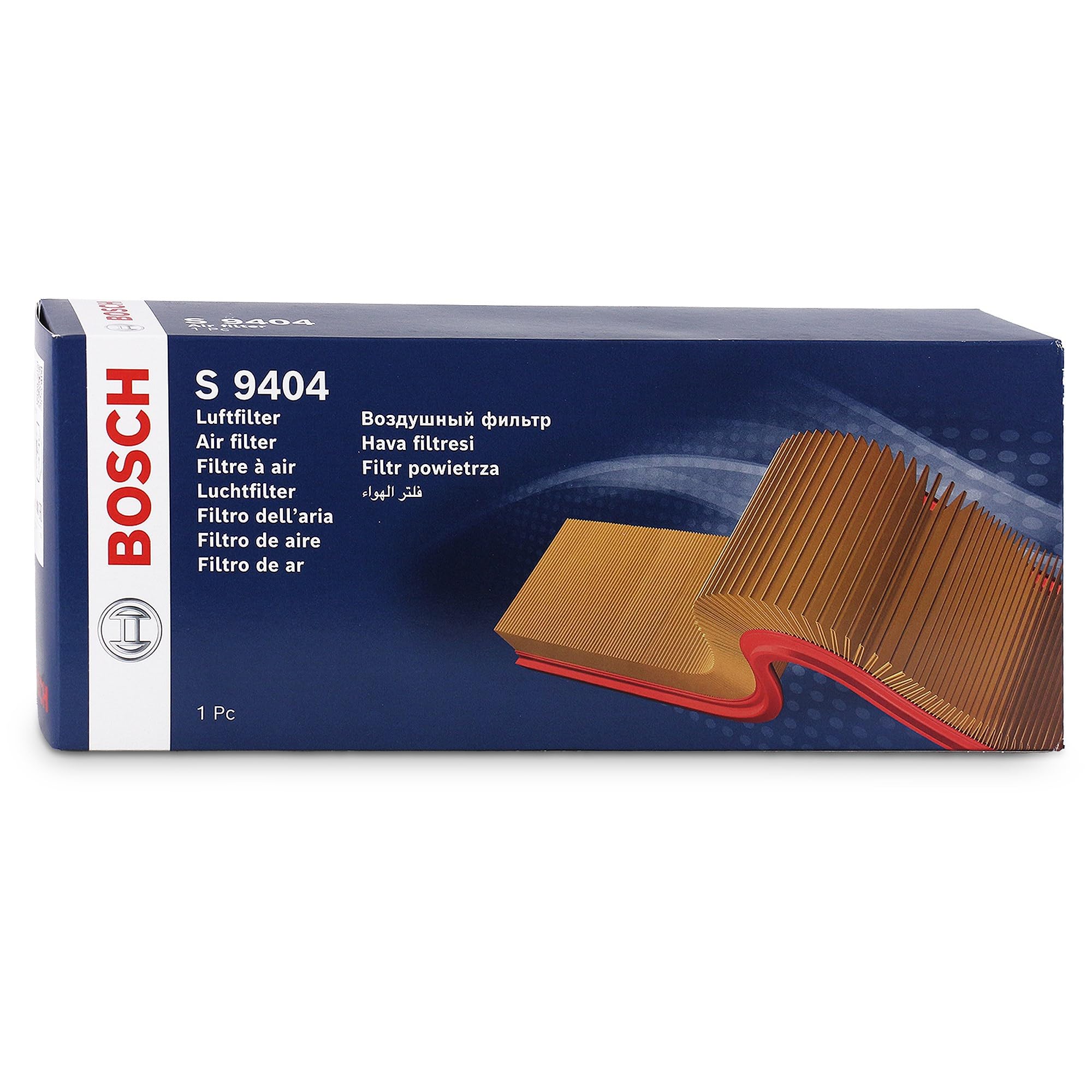 Bosch HCP Filtri 1987429404 filtro aria elemento filtrante 345x136x70 mm
