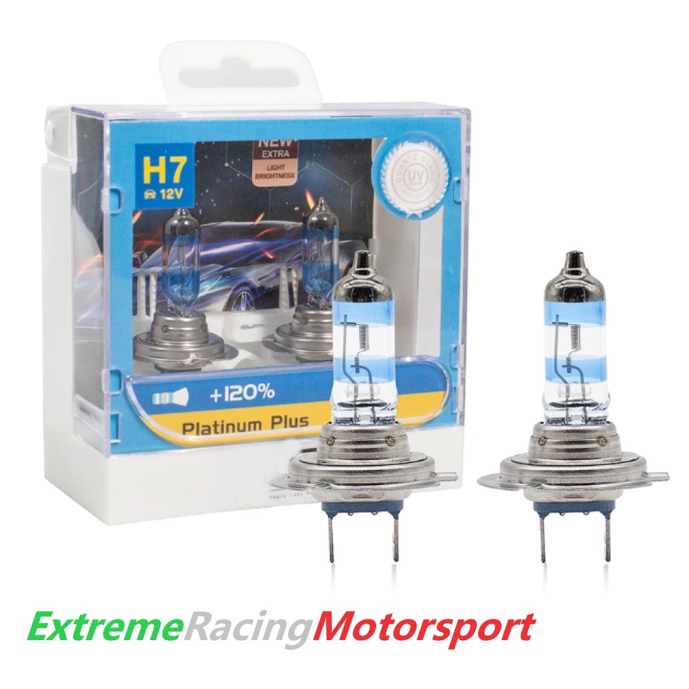Xtreme Racing Lampadine LED Lampade Alogene P&P serie Platinum H7 coppia 4000K luce bianca