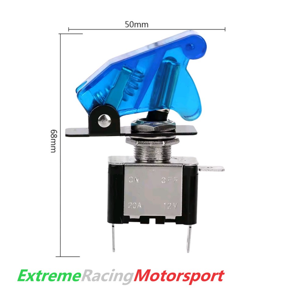 Xtreme Racing Accessori per Illuminazione LED Interruttore ON OFF Illuminazione Led BLU 1 pezzo 12 V