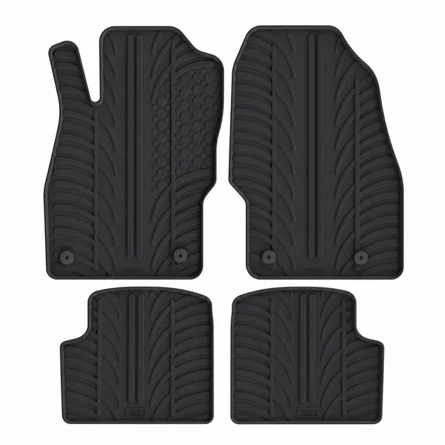 Travall Car Mats Vauxhall Corsa 2006-2014 tappetini in gomma