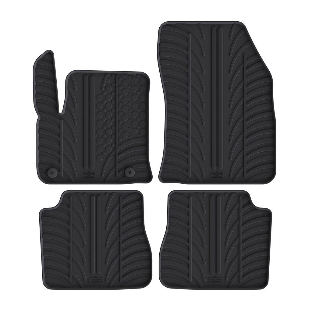 Travall Car Mats Peugeot 2008 (2019-) tappetini auto in gomma sagomati