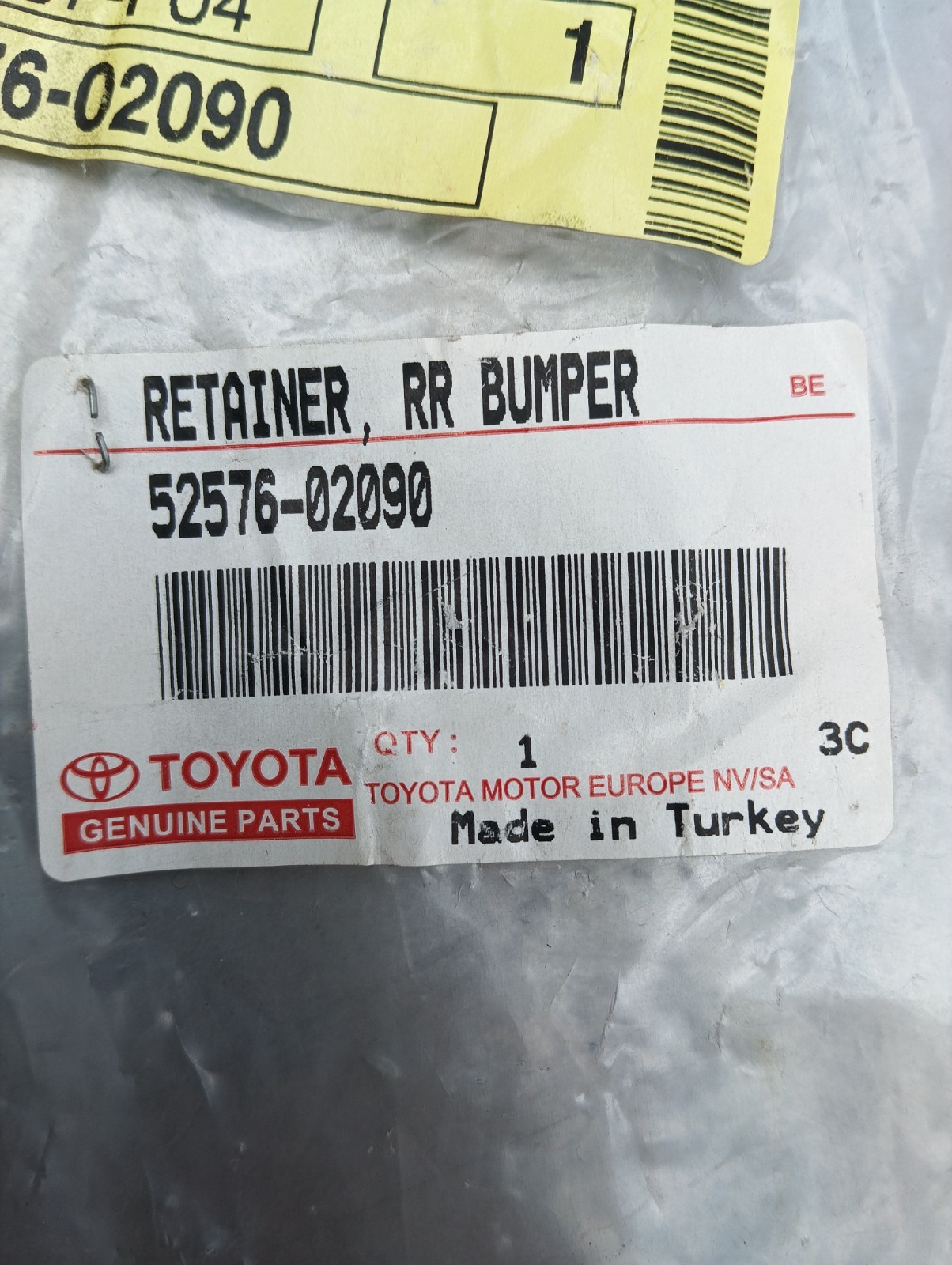 Pomili Paraurti posteriore Supporto sinistro Toyota Auris 52576-02090