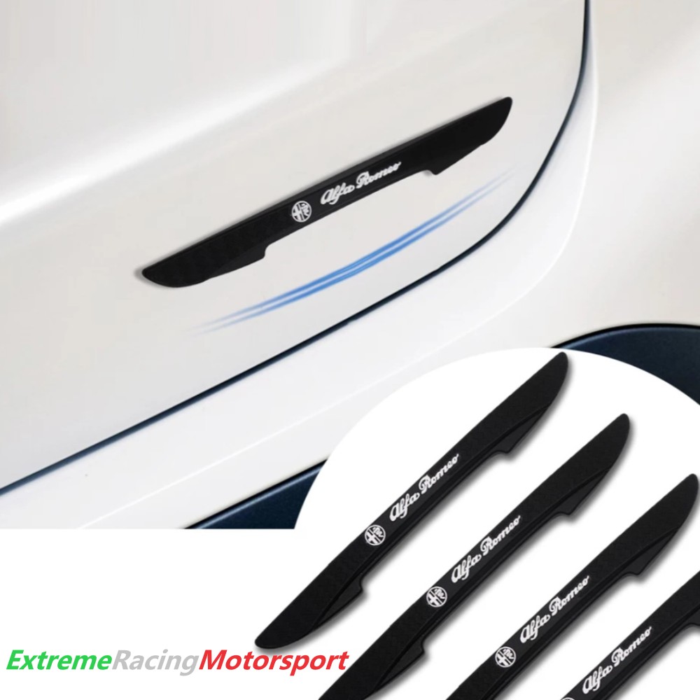 Xtreme Racing Decorazioni Auto e Adesivi Kit Protezione Sportelli Alfa Romeo antiurto gomma 4 pezzi