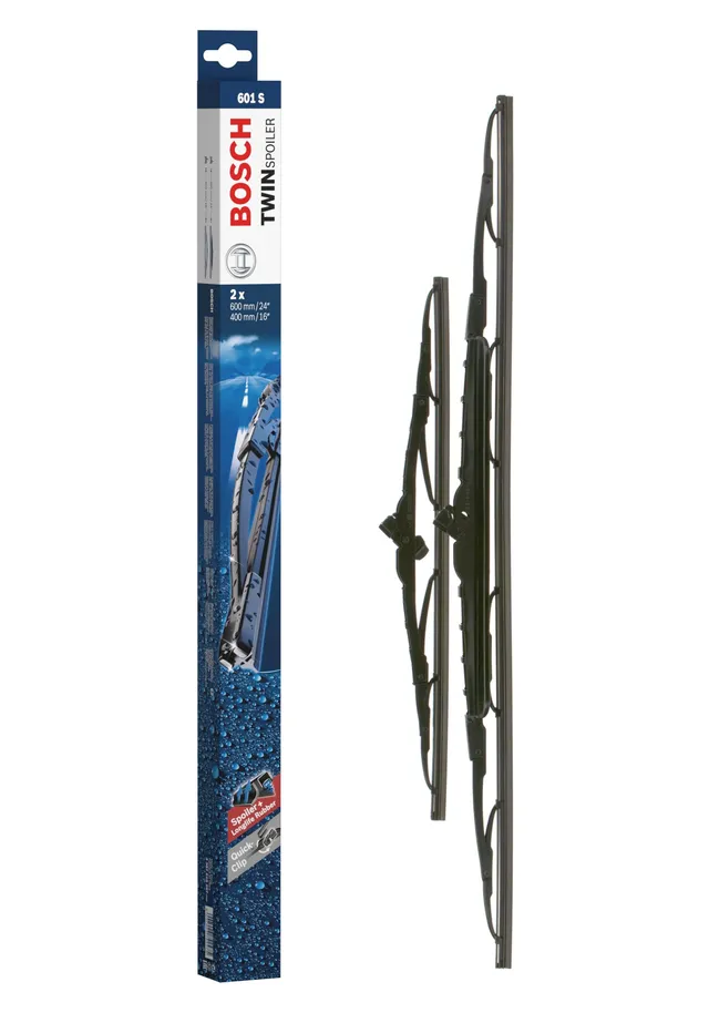 Bosch Spazzole tergicristallo 3397010297 Twin 2 pezzi 600 e 400 mm