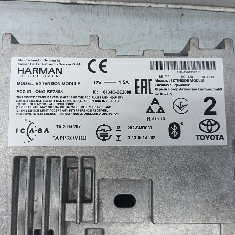 Pomili Elettronica/batteria ibride Toyota Hilux sistema di navigazione 86850-0k053 nuovo OEM