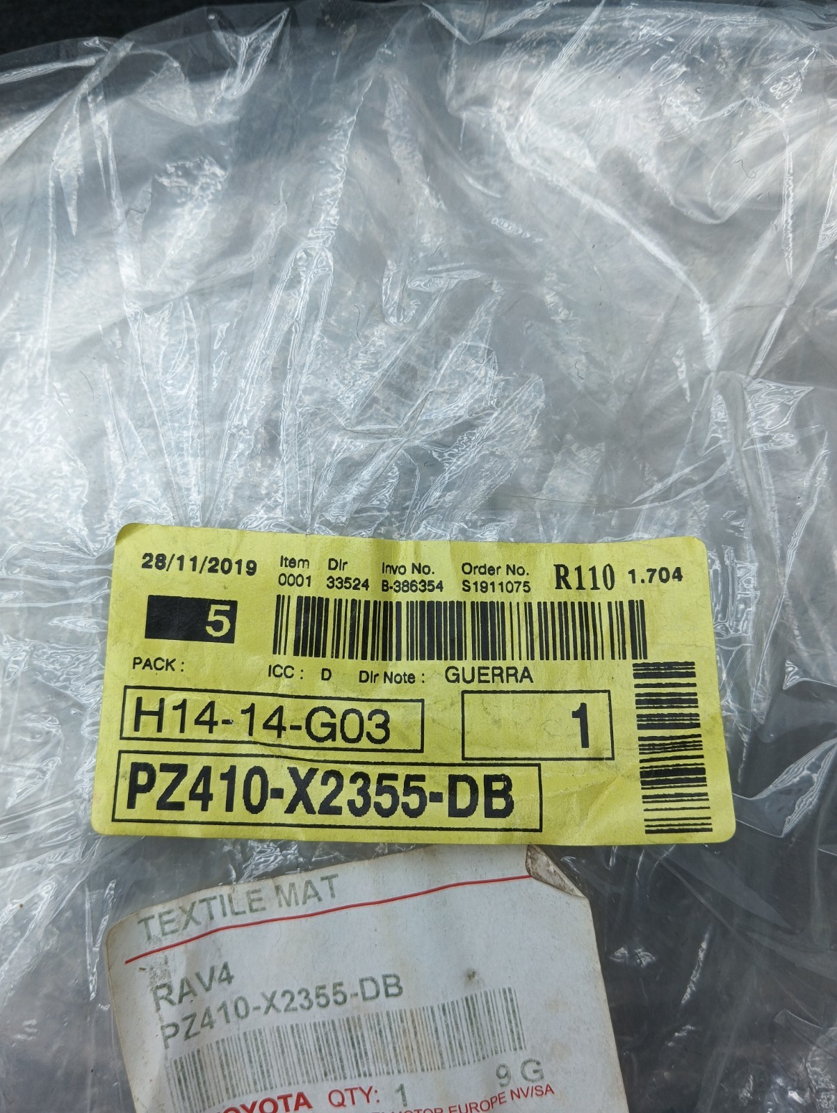 Pomili Rivestimenti interni Toyota RAV4 set tappetini completi nuovi