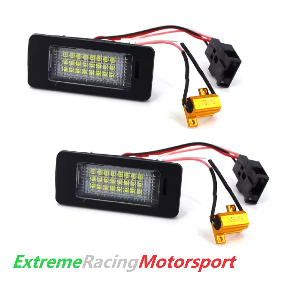 Xtreme Racing Accessori LED Placchette targa Volkswagen Jetta Mk6 2010-2018 12 V coppia
