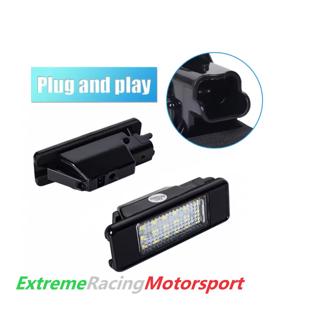 Xtreme Racing Accessori per Illuminazione LED Peugeot 308 07- placchette LED bianche IP68