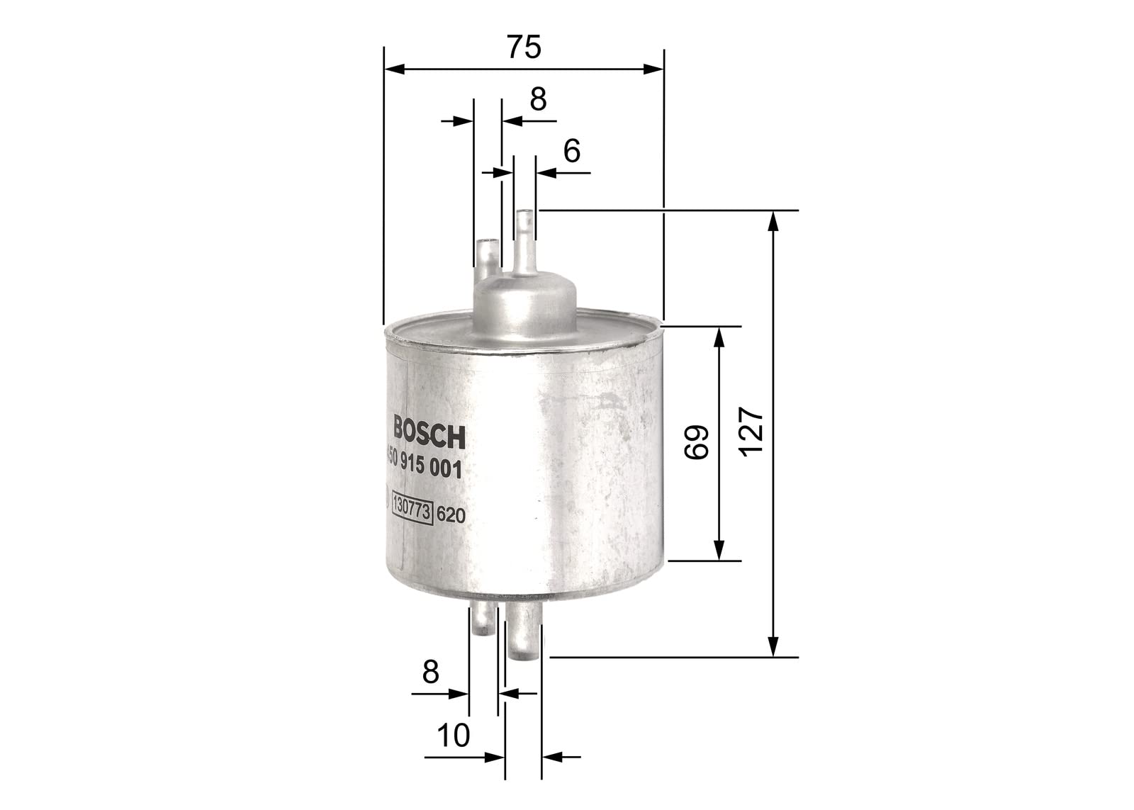 Bosch HCP Filtri 0450915001 filtro carburante