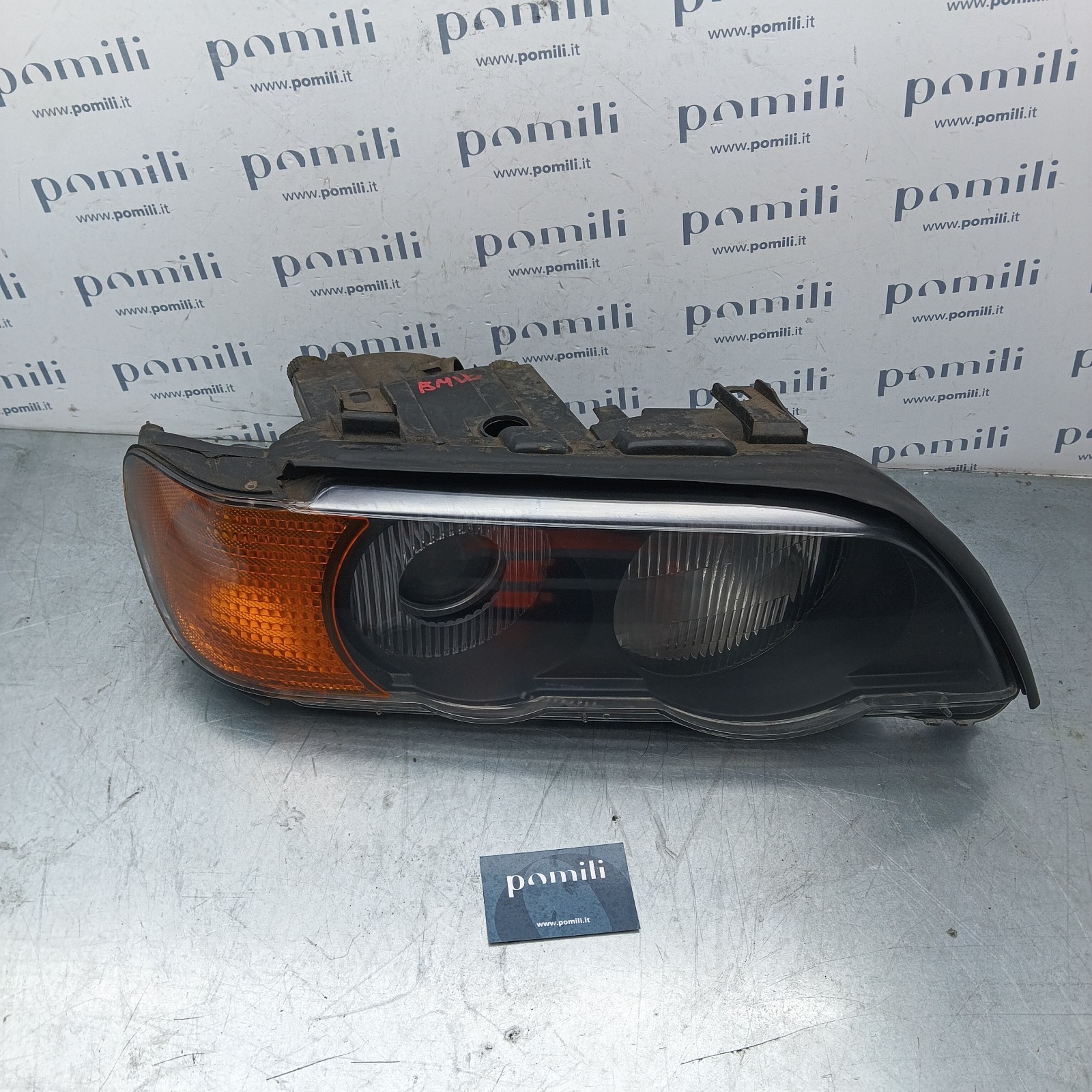 Pomili Fanaleria 151-834-00 RE faro destro BMW X5 E53 usato