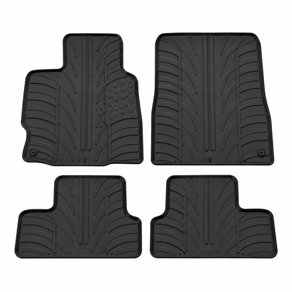 Travall Car Mats Mitsubishi Outlander tappetino auto in gomma 2007-2013