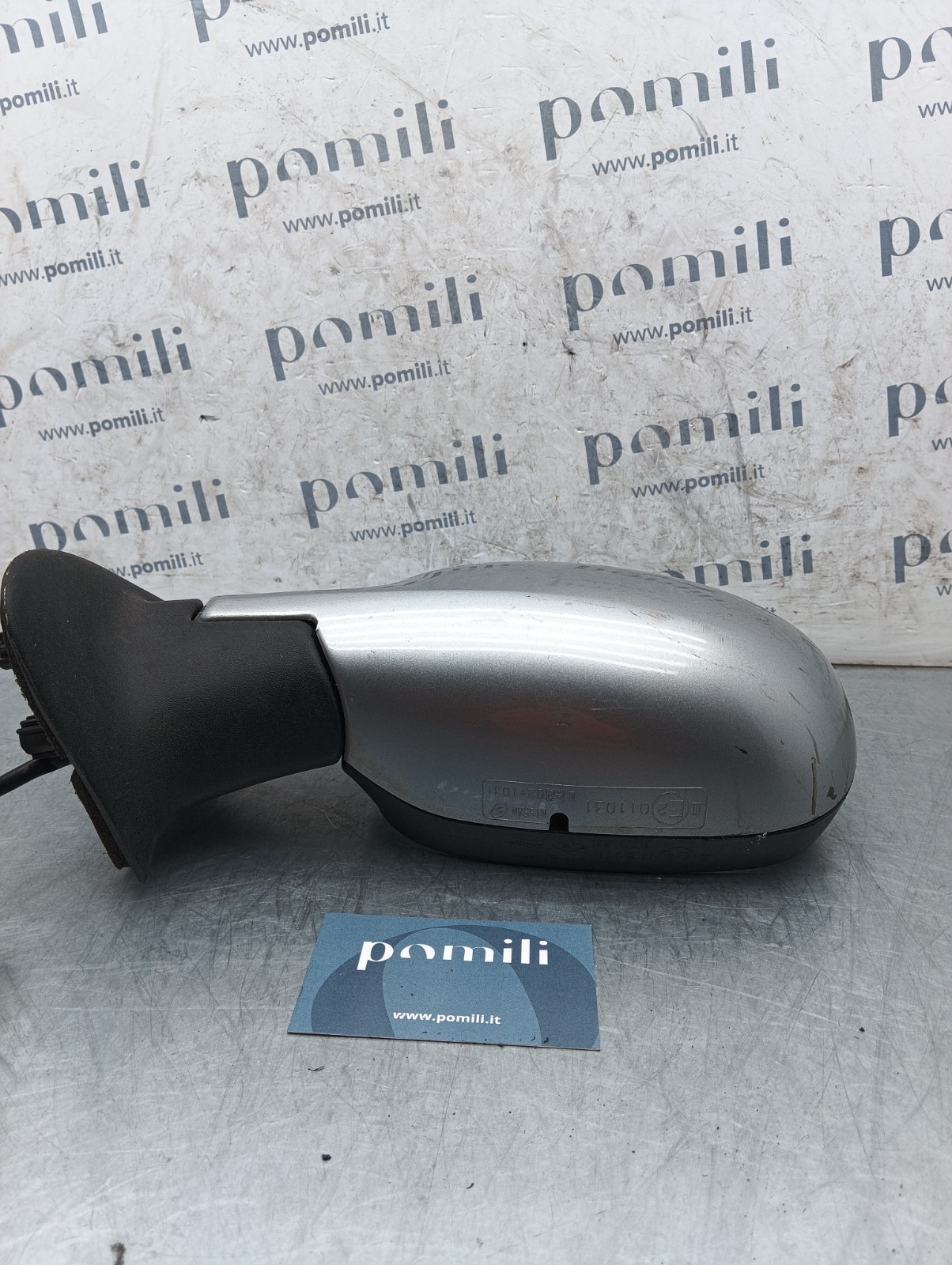 Pomili Cristalli Nissan Micra K12 011031 specchietto sinistro 3 pin usato