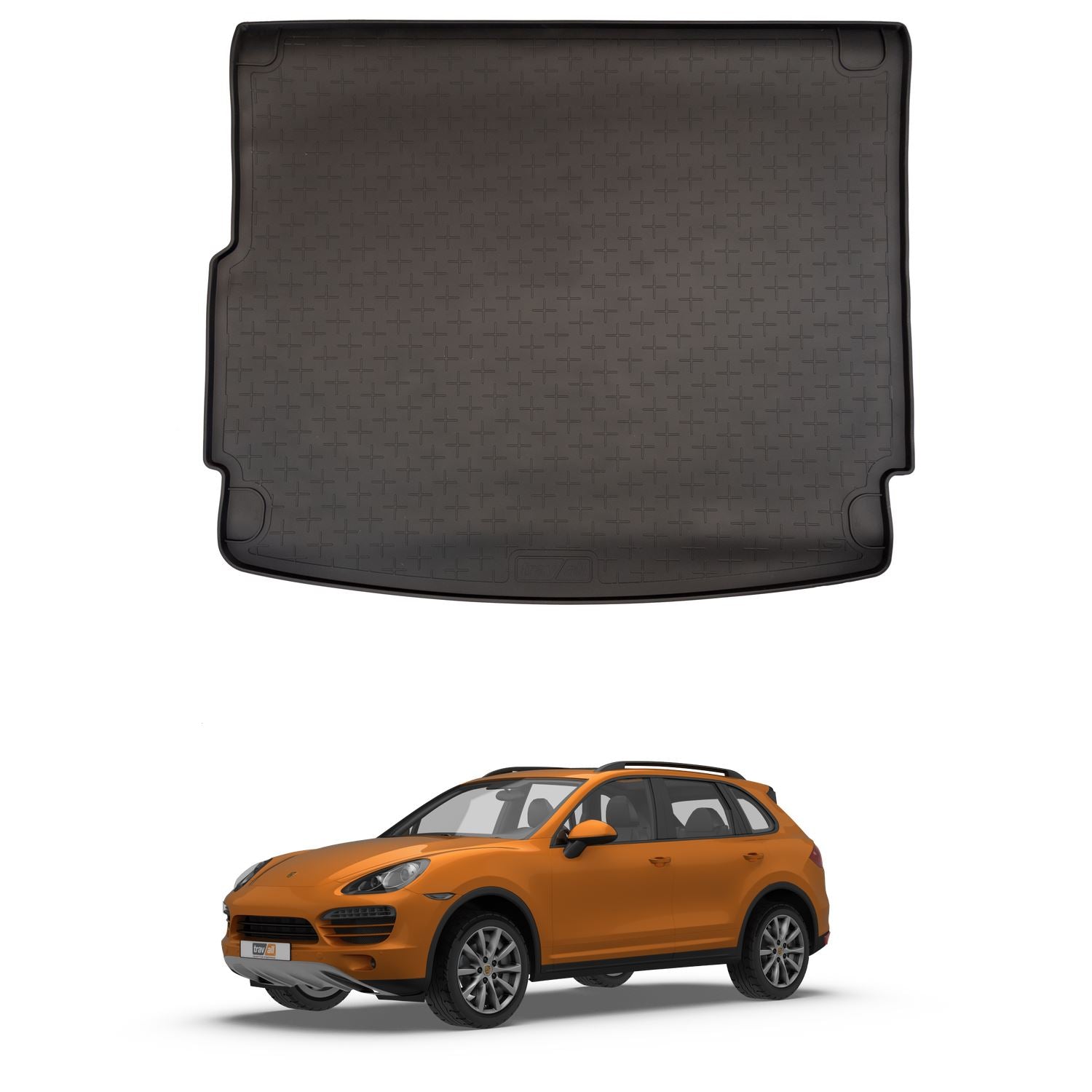 Travall Trunk Liners Porsche Cayenne Rubber Boot Liner tappetino baule gomma