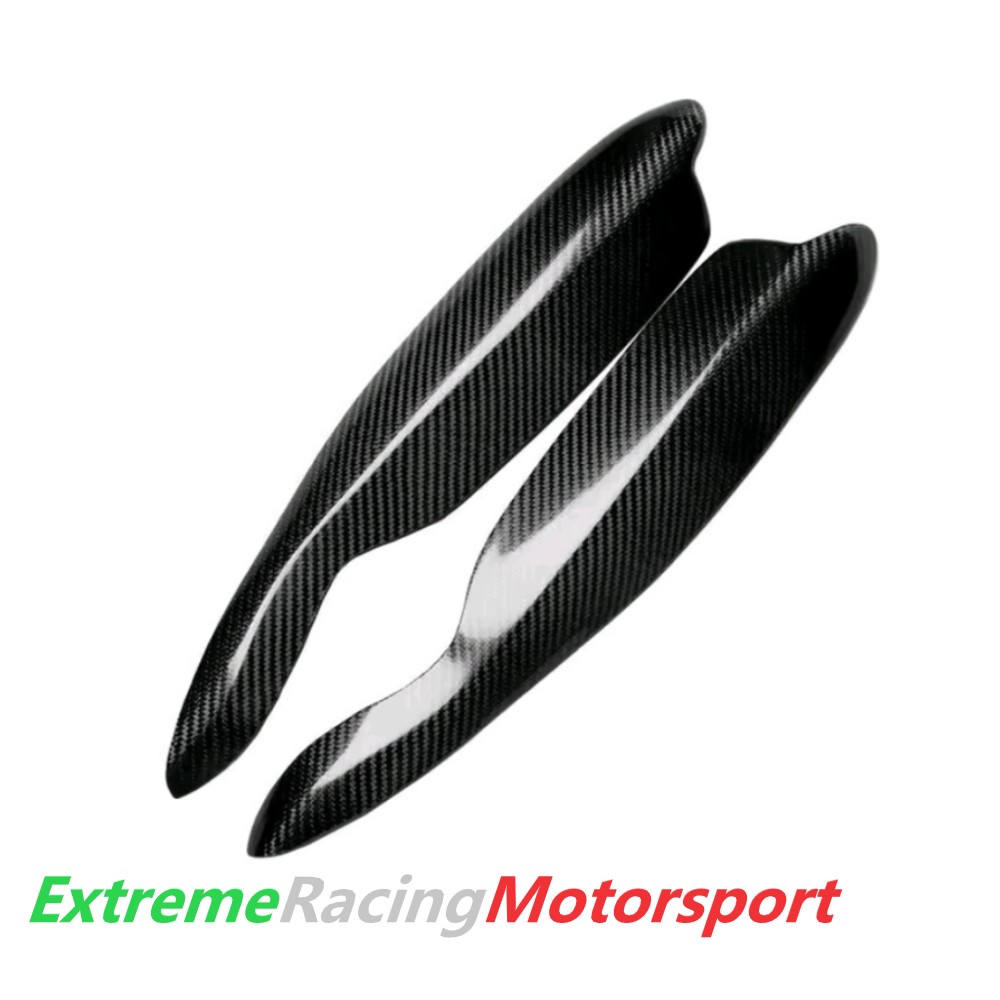 Xtreme Racing Decorazioni Auto e Adesivi Palpebre Fari Smart Fortwo 451 carbonio lucido