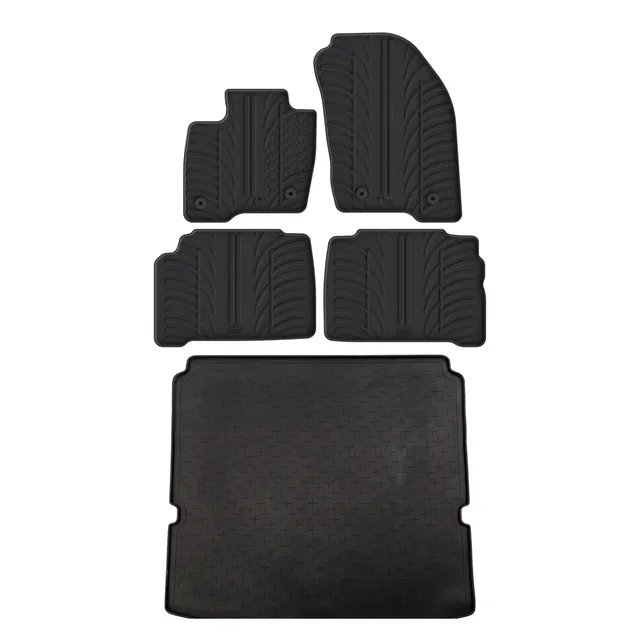 Travall Bundles Ford Galaxy tappetini e vasca baule in gomma 2015-2024