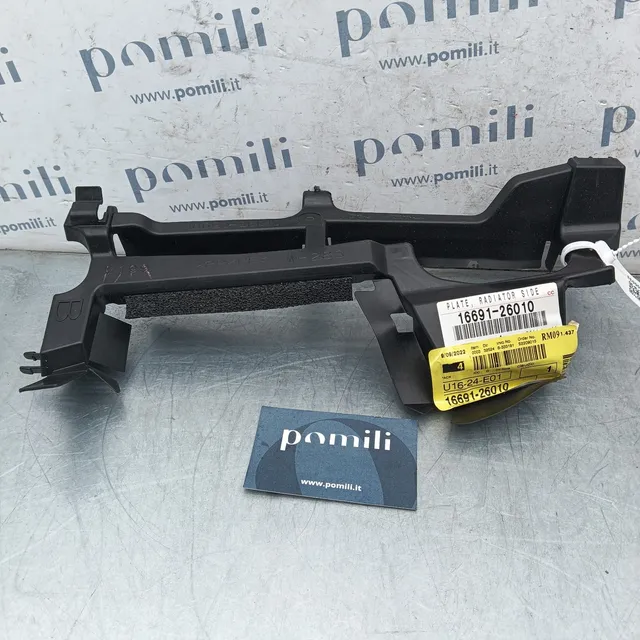 Pomili Motore e cambio con supporti Convogliatore Aria Radiatore DX Toyota RAV4 16691-26010 convogliatore nuovo