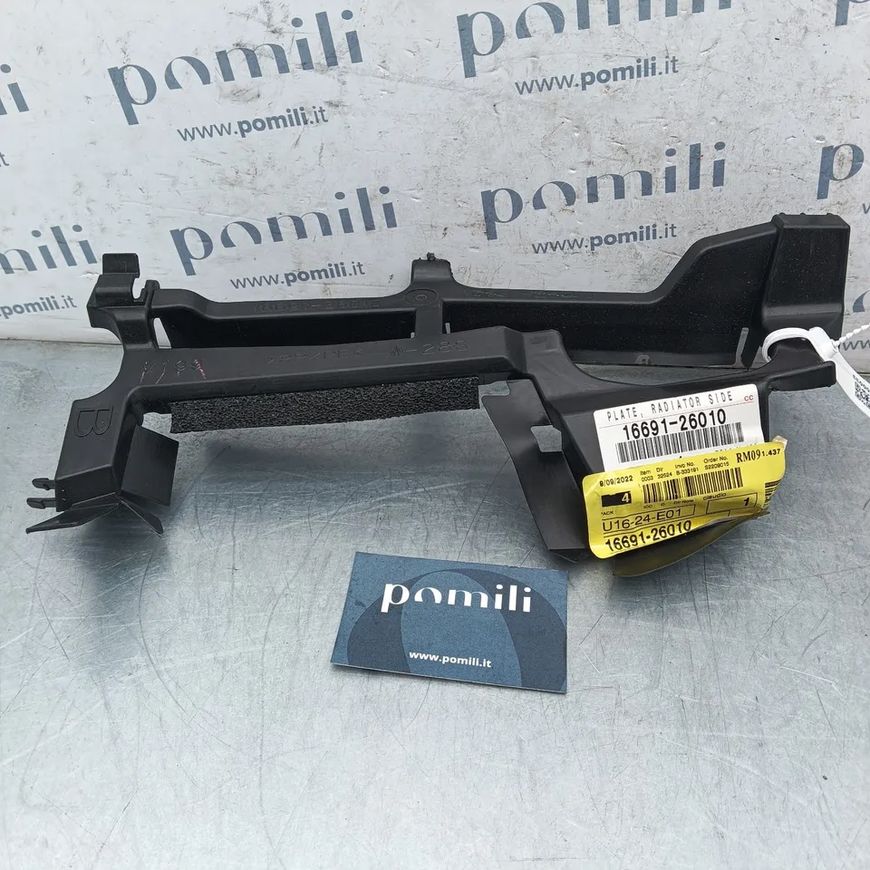 Pomili Motore e cambio con supporti Convogliatore Aria Radiatore DX Toyota RAV4 16691-26010 convogliatore nuovo