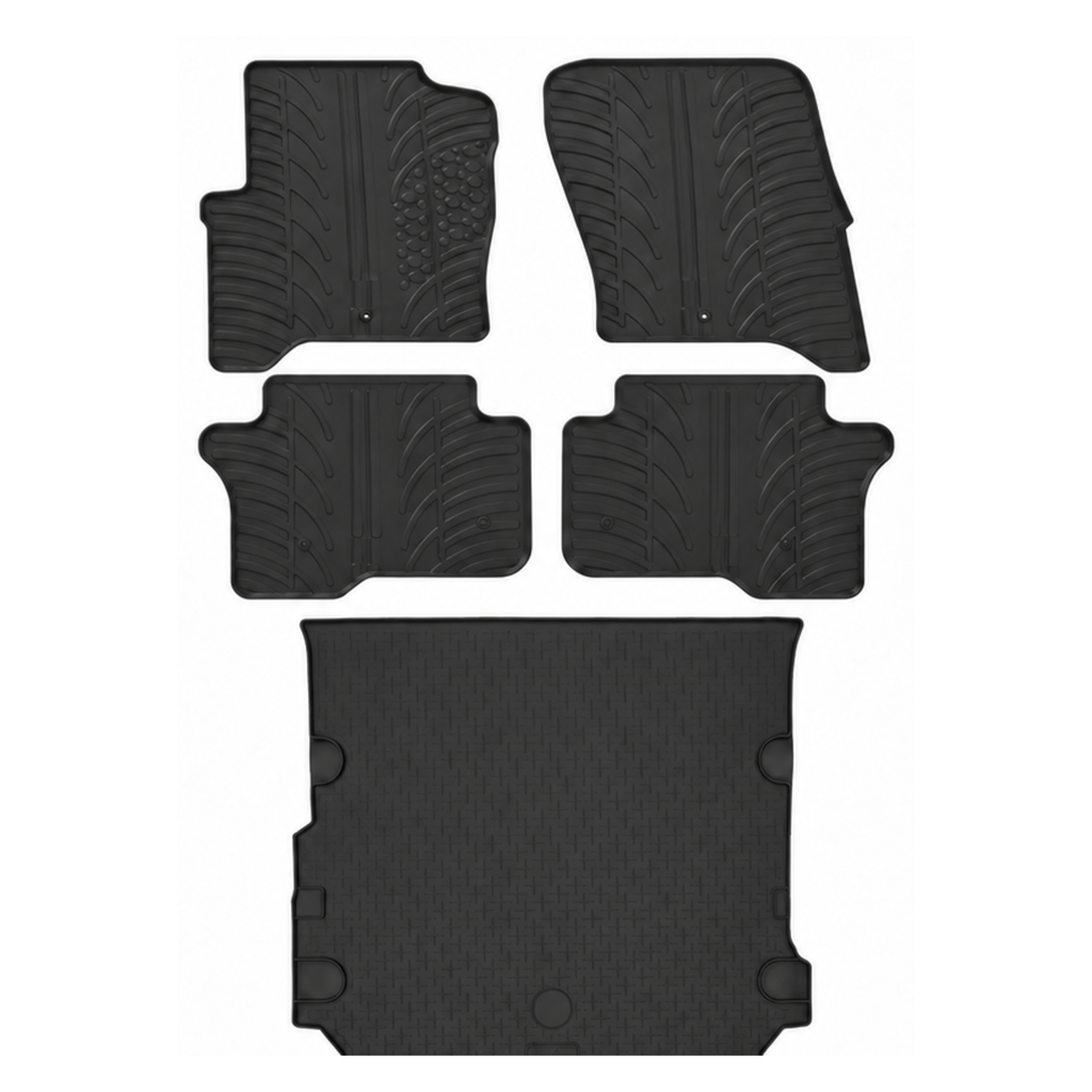 Travall Bundles Land Rover Discovery (2009-2017) set vasca baule e tappetini in gomma