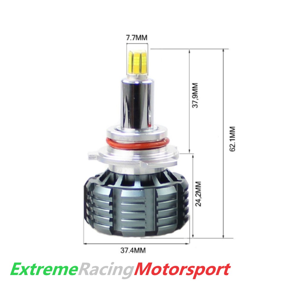 Xtreme Racing Lampadine LED Lampade Led ERM Small 360° 20 KLM HB4 9006 lampade fari lenticolari
