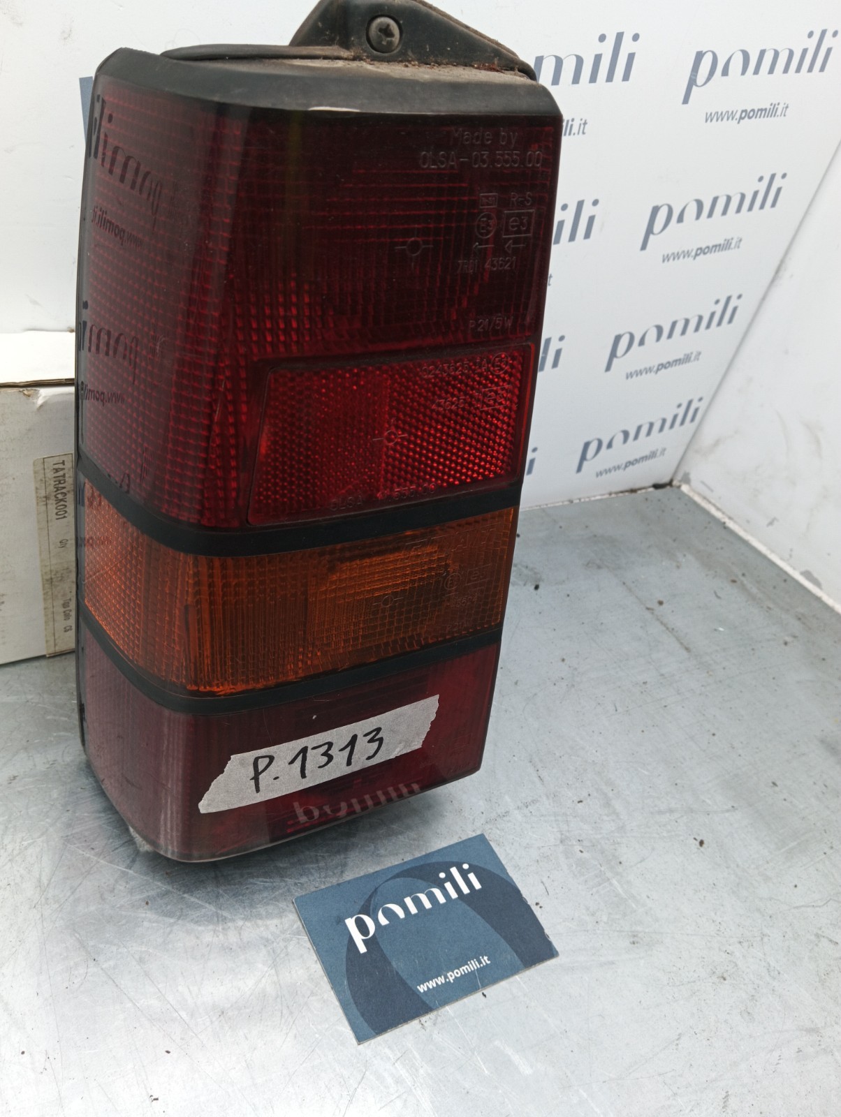 Pomili Fanaleria Fanale posteriore sinistro Fiat Panda 1° serie (1992-2004) 0355501 usato