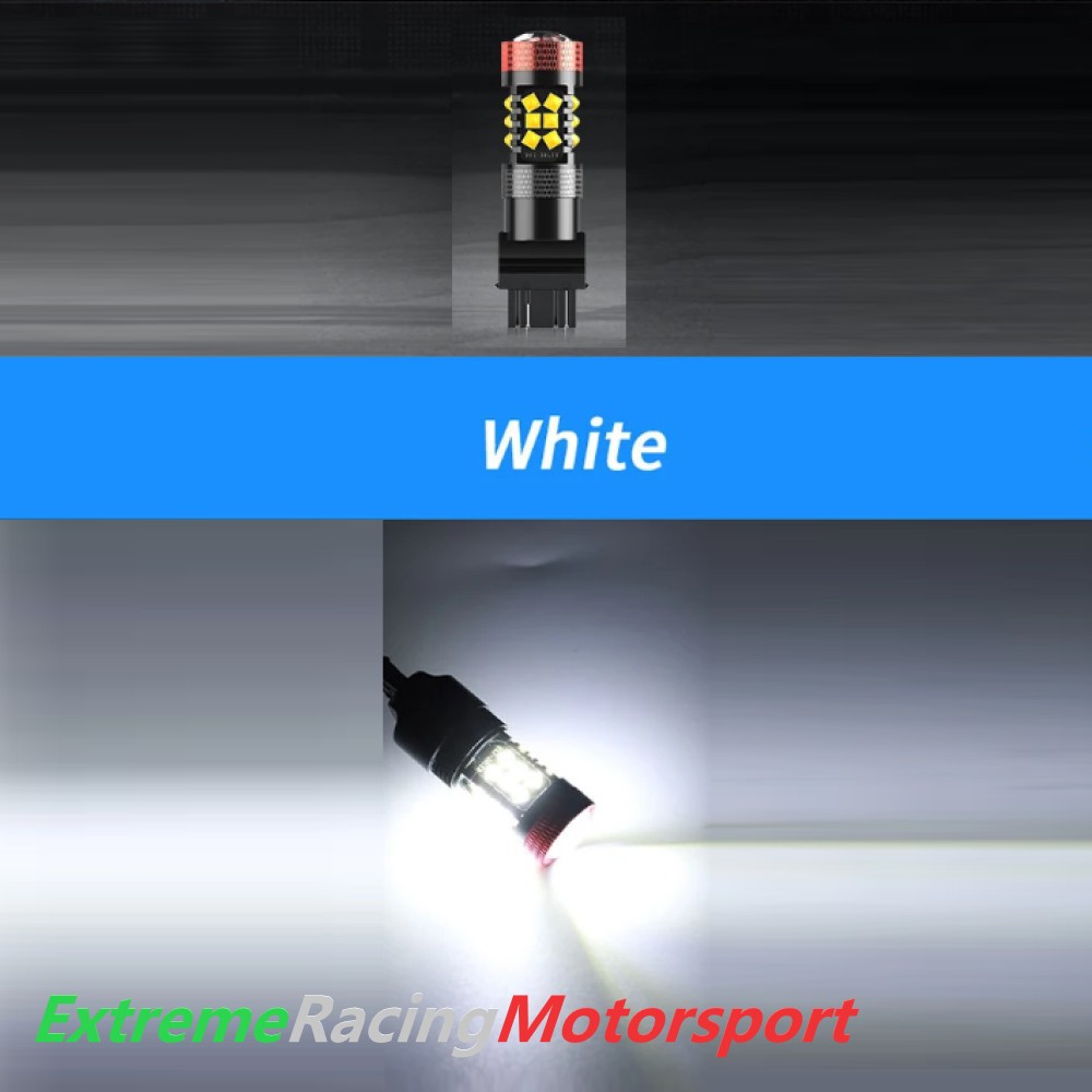 Xtreme Racing Lampadine LED 3157 P27/7W lampadine retromarcia bianche 2 pezzi