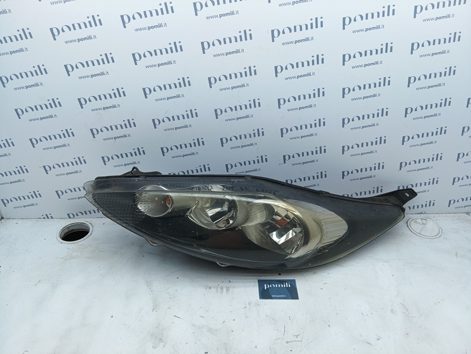 Pomili Fanaleria Ford Fiesta 2008-13 faro anteriore sinistro usato OEM