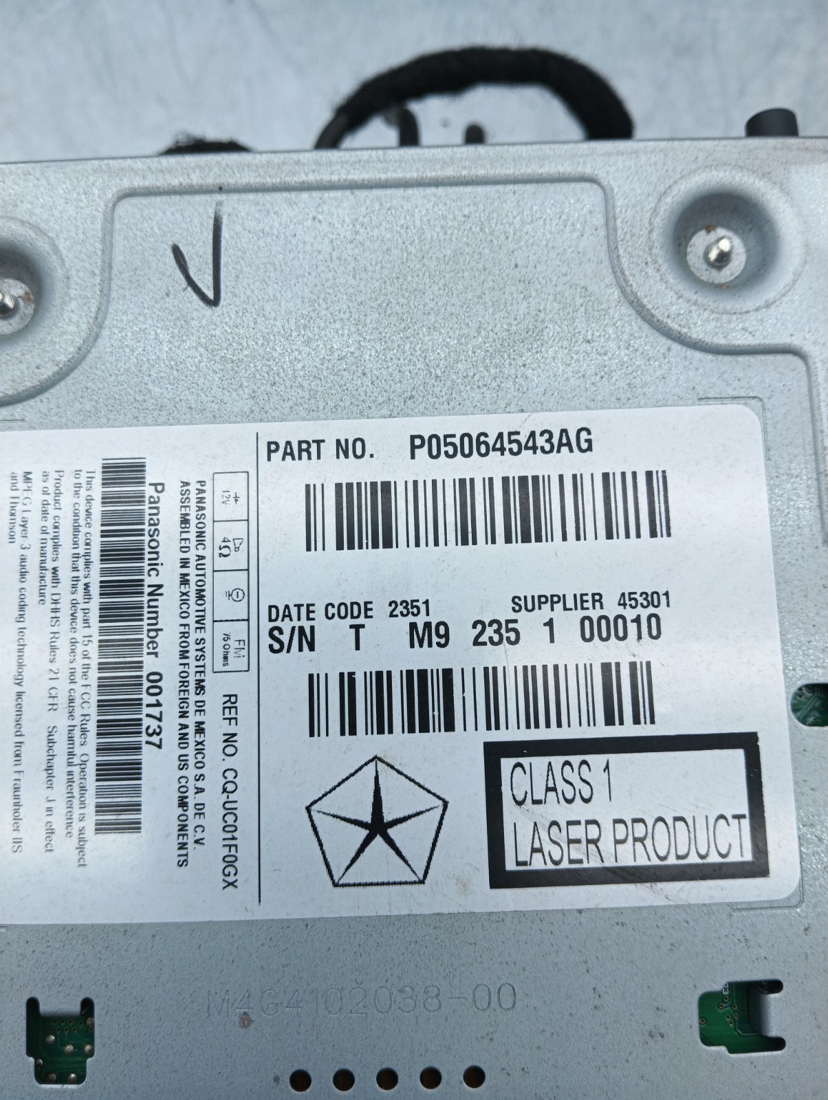 Pomili Elettronica/batteria ibride Lancia Thema unità radio navigatore integrato usata