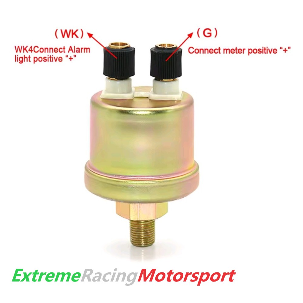 Xtreme Racing Impianto Carburante e Regolatori di Pressione Bulbo Pressione Olio Motore 0-5 Bar