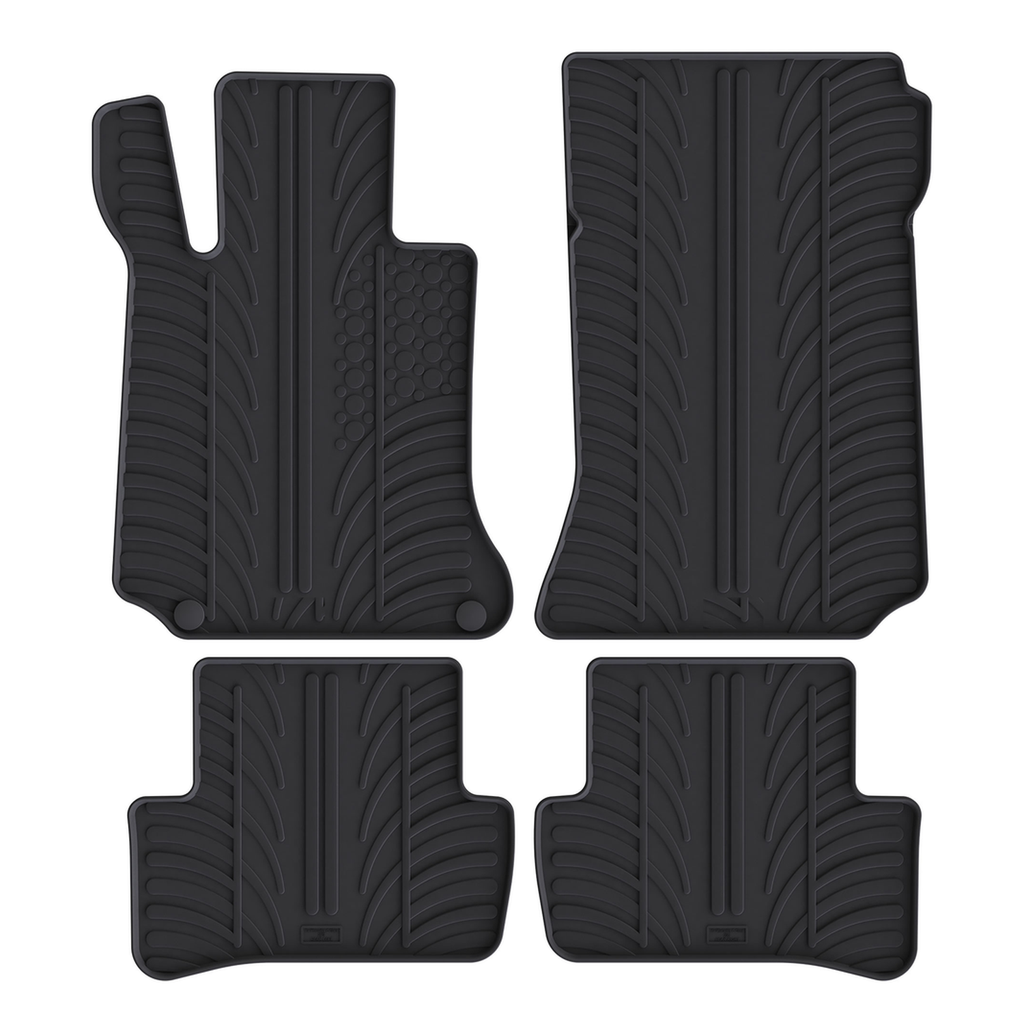 Travall Car Mats Mercedes C-Class tappetini auto gomma su misura