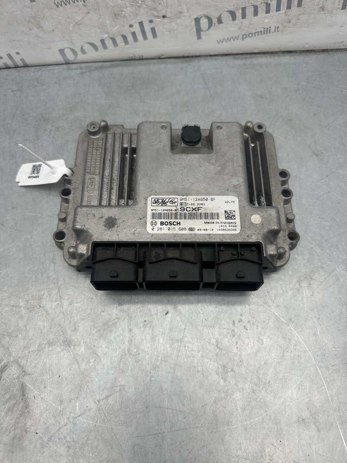 Pomili Motorini avviamento, alternatori, ECU e cavi Centralina Motore Ford Focus 1.6 TDCi 9M51-12A650-BF Bosch 0281015608 Usato