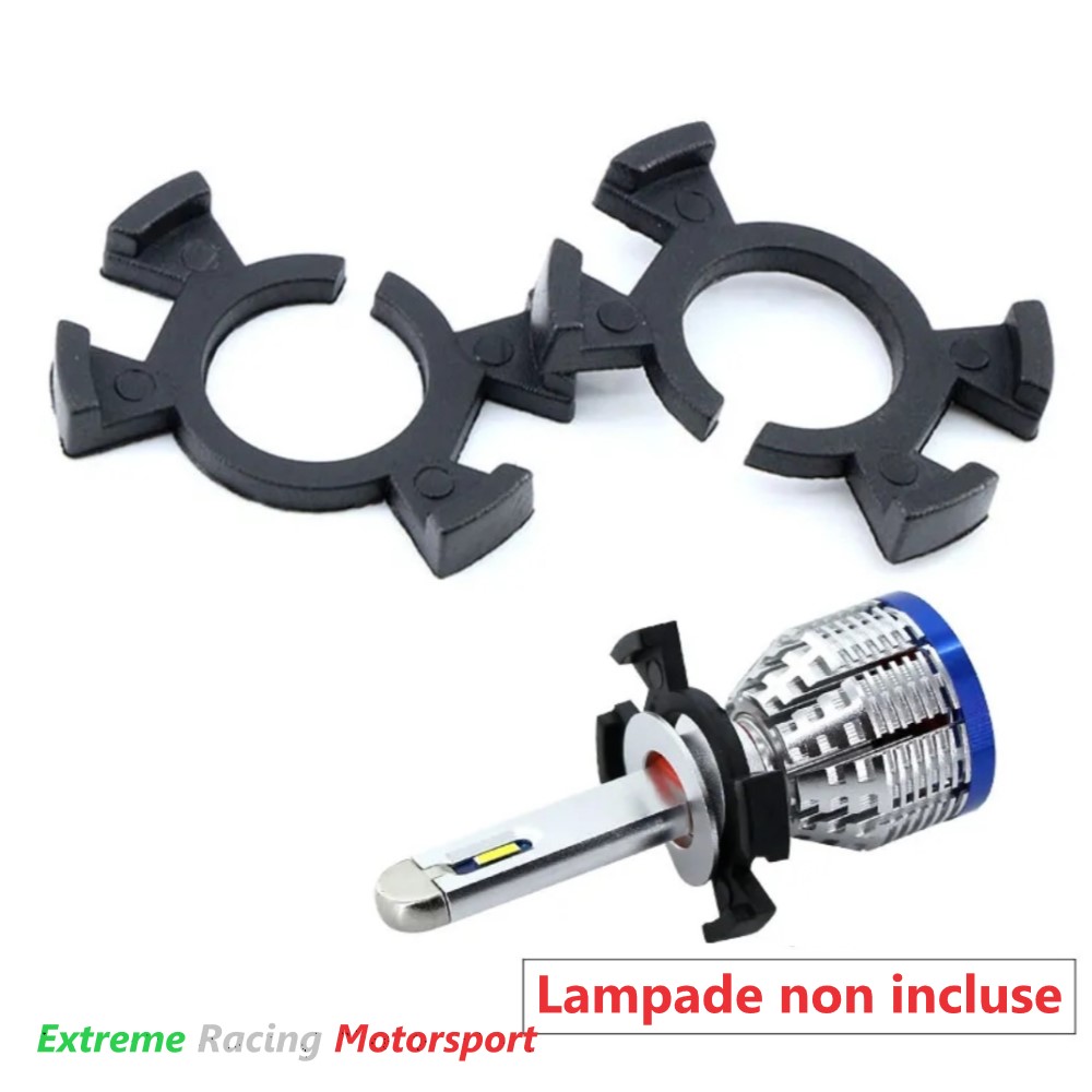 Xtreme Racing Accessori per Illuminazione LED ERM001 adattatori H1 coppia ABS